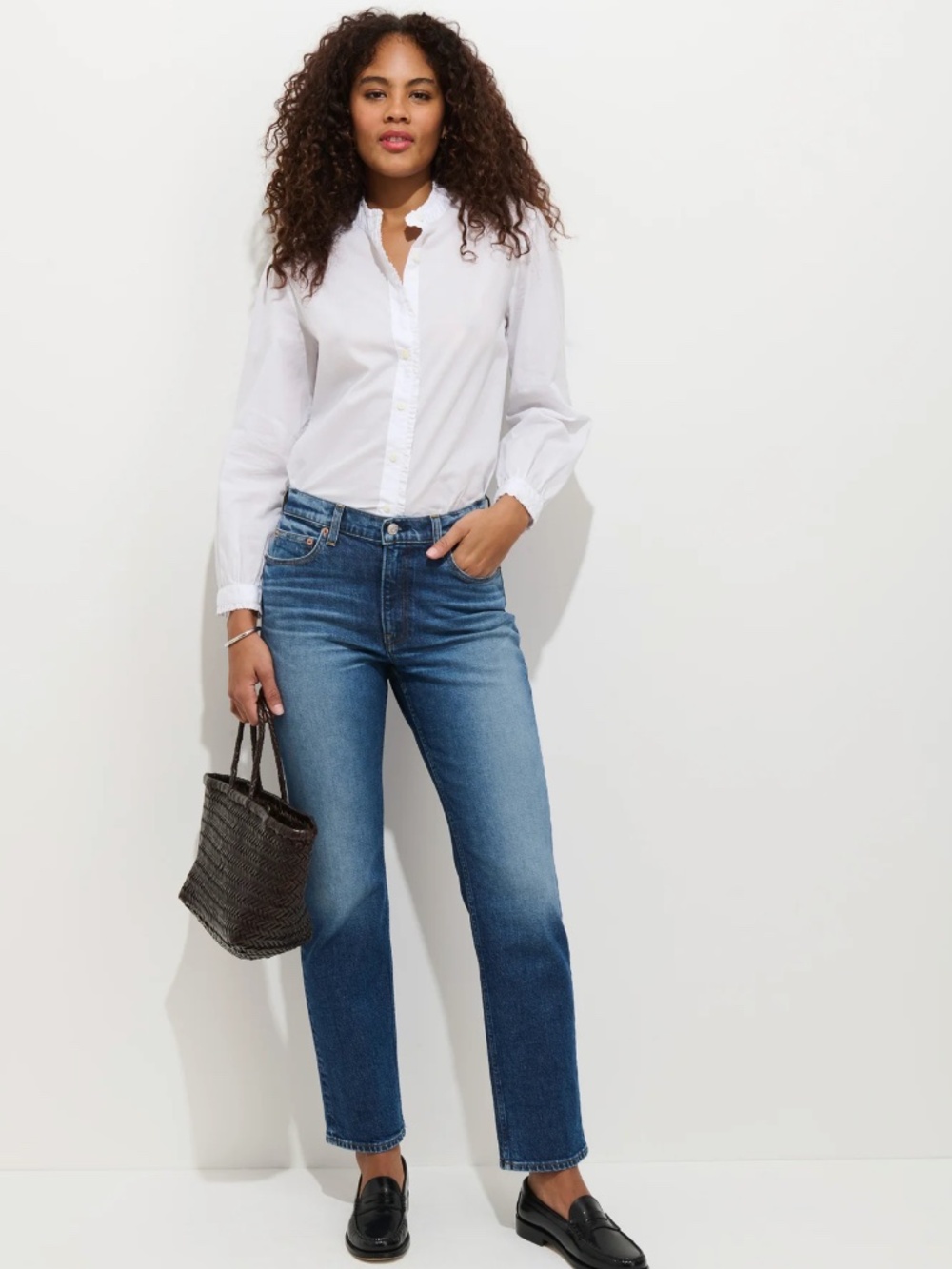 Alex Mill Women’s Jane Mid Rise Comfort Jean